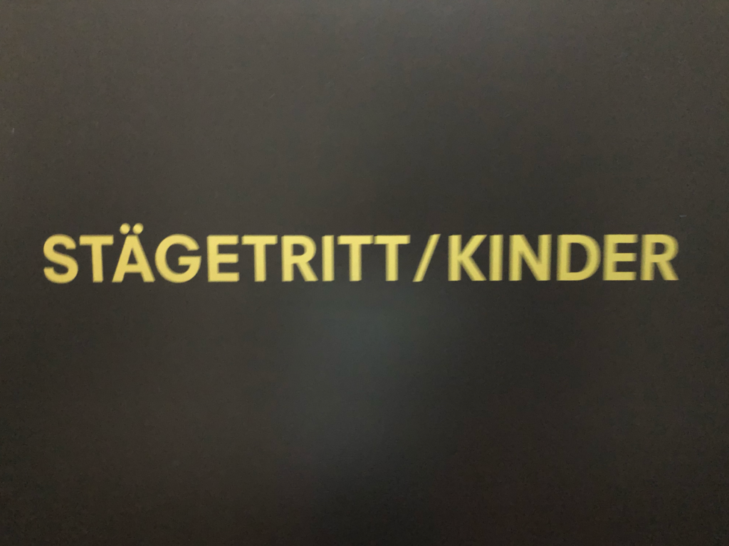 Kinderräume Stägetritt - Eingang