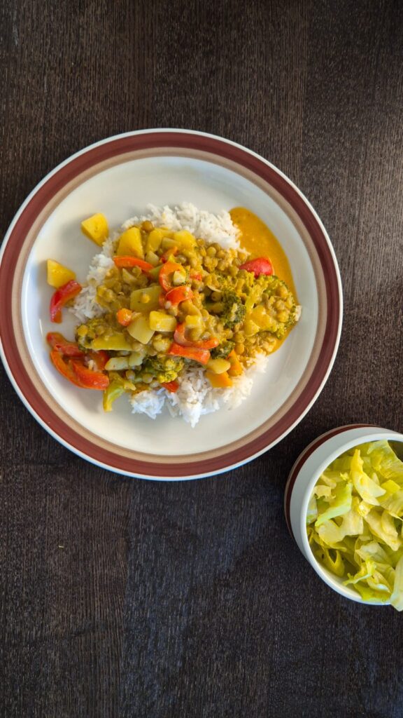 Mittagstisch Menüteller