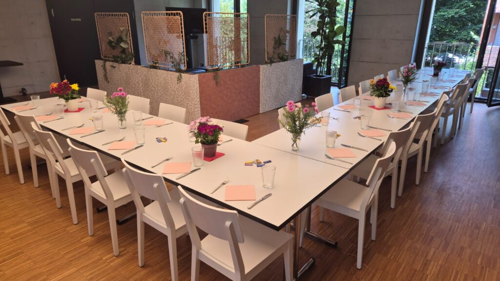 Mittagstisch Tischgestaltung